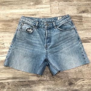 Free People Denim Jean Shorts